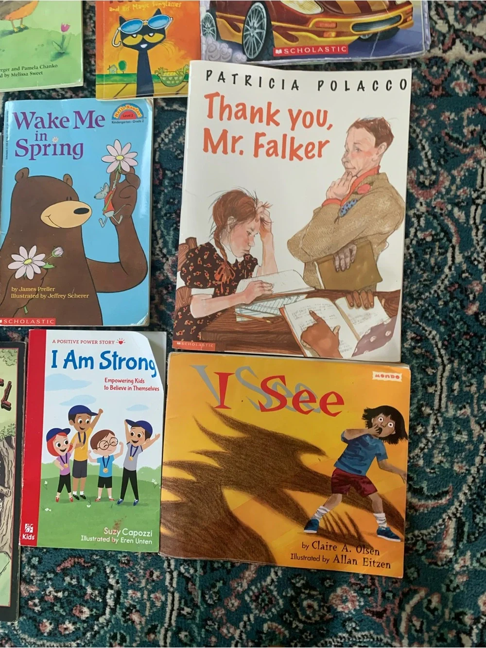Scholastic and Assorted Children's Picture Softcover Books Bundle lot of 15